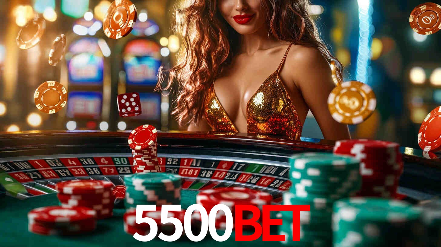 5500bet Logo - Bônus com Rollover Justo